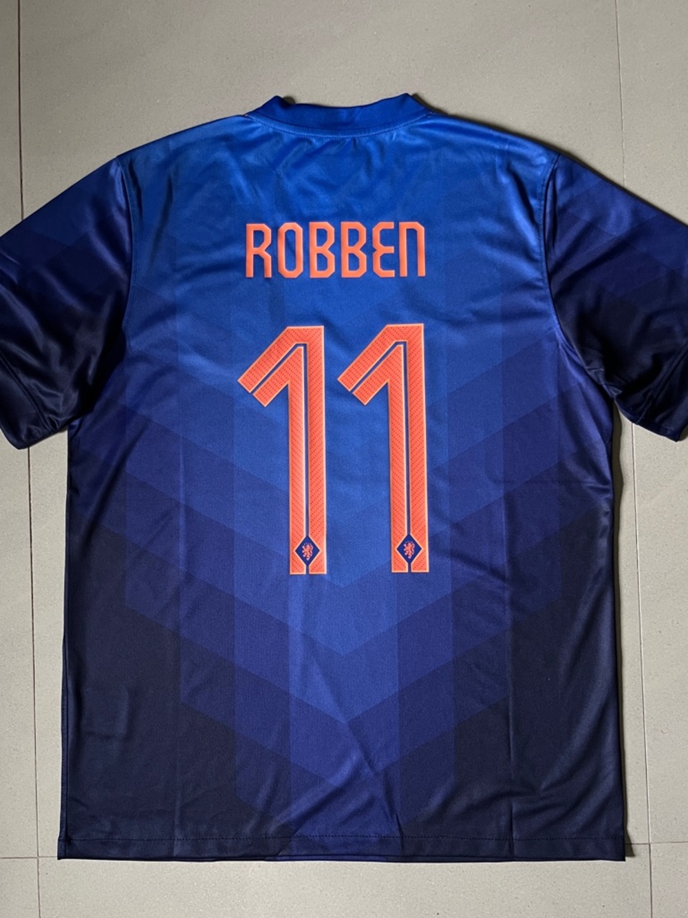 Robben #11 Netherlands Retro 2014 World Cup Home Jersey